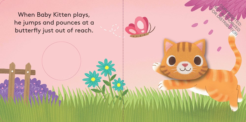 Baby Kitten: Finger Puppet Book