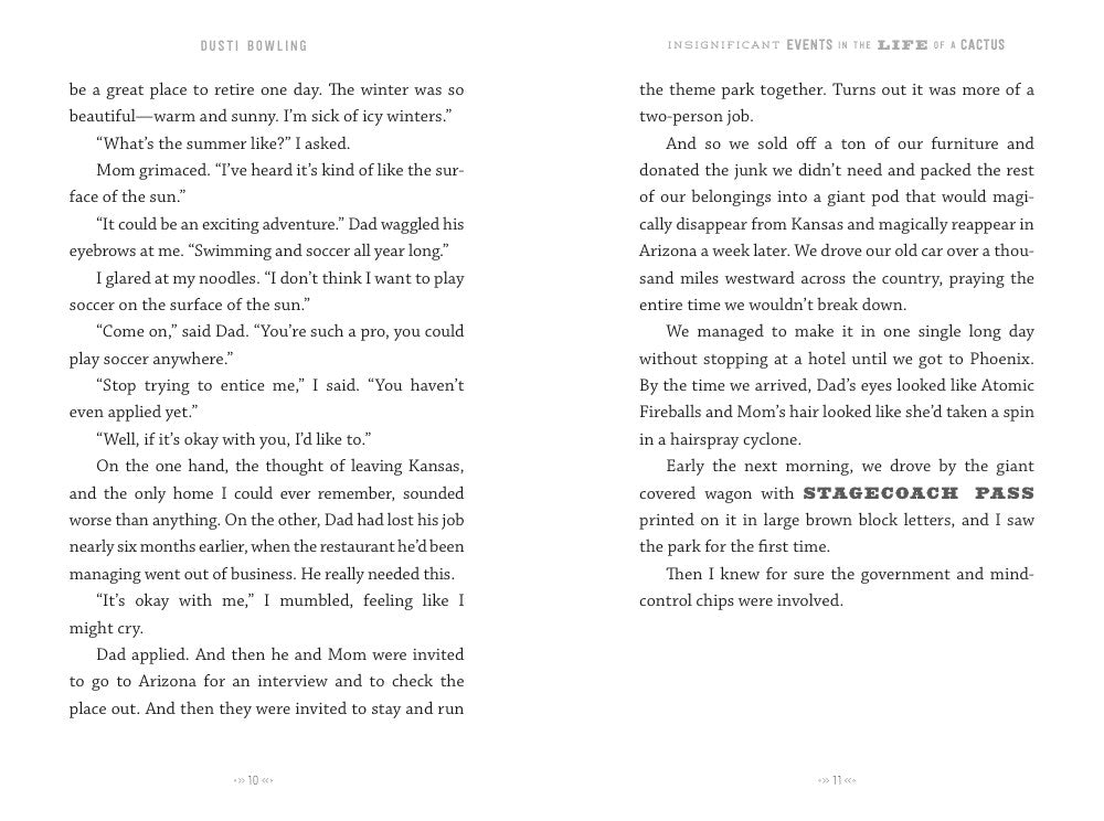 Insignificant Events in the Life of a Cactus