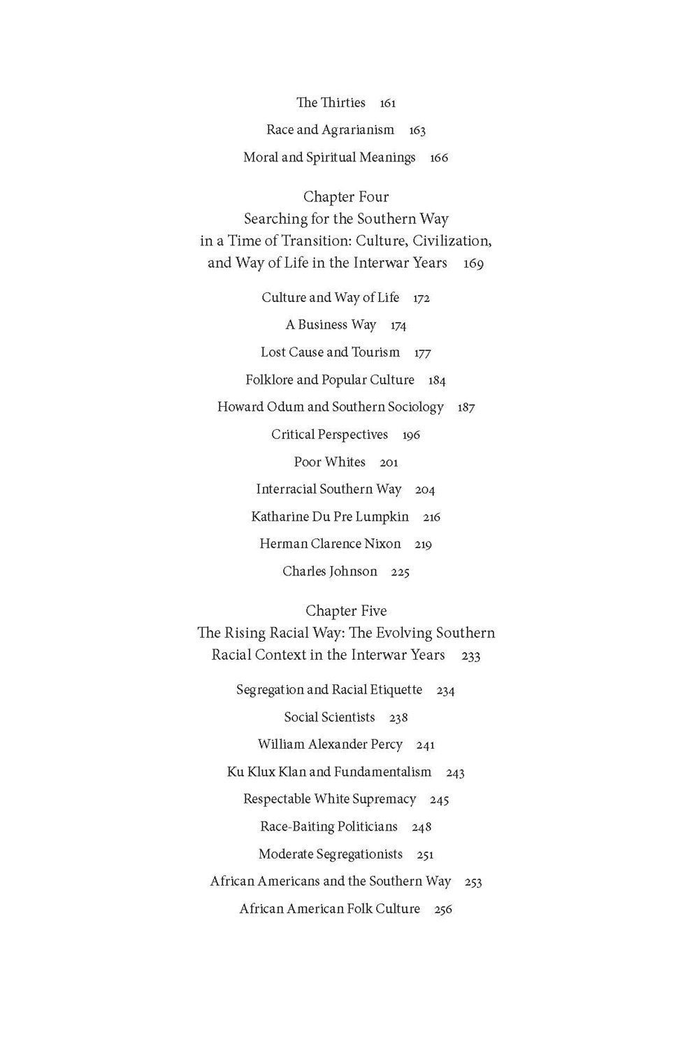 The Southern Way of Life