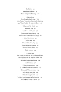 The Southern Way of Life