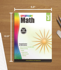 Spectrum Math Workbook, Grade 3