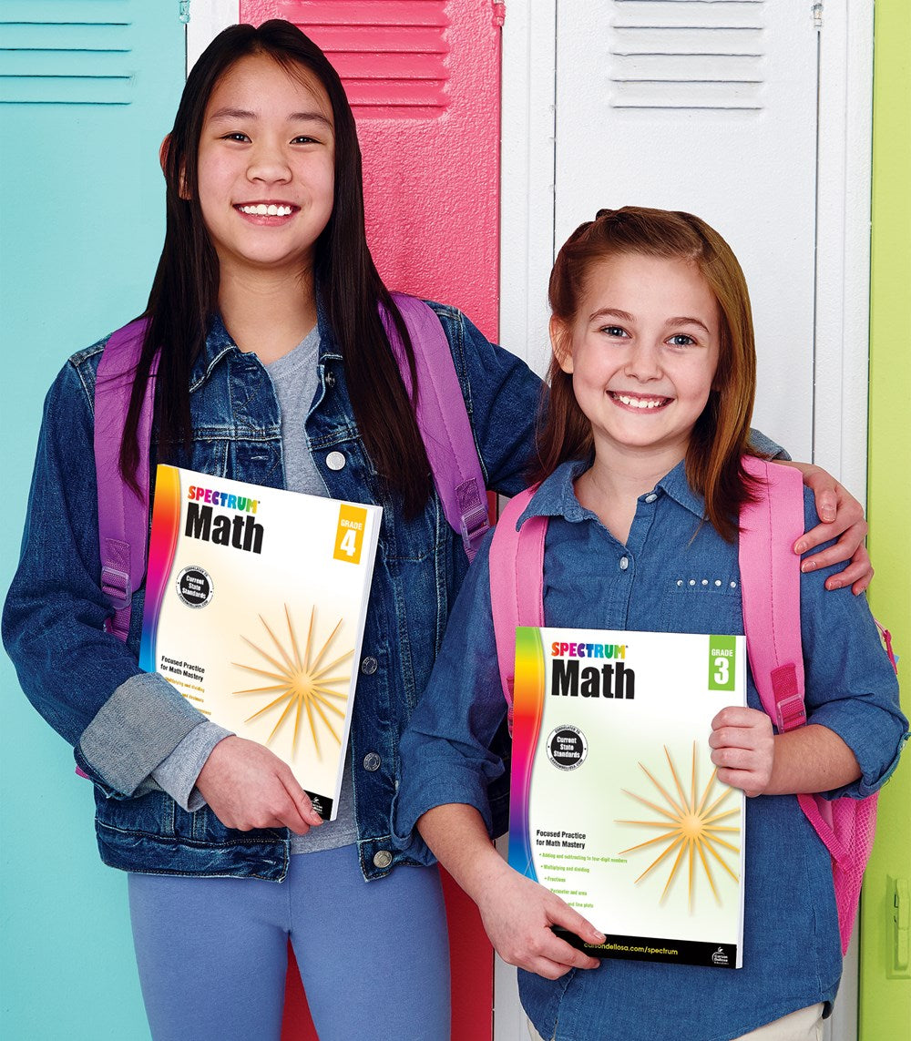 Spectrum Math Workbook, Grade 4