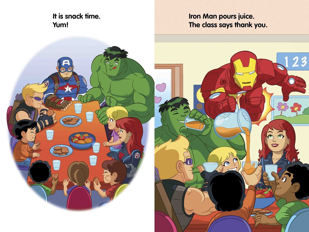 World of Reading: Super Hero Adventures: Tricky Trouble! : Level Pre-1