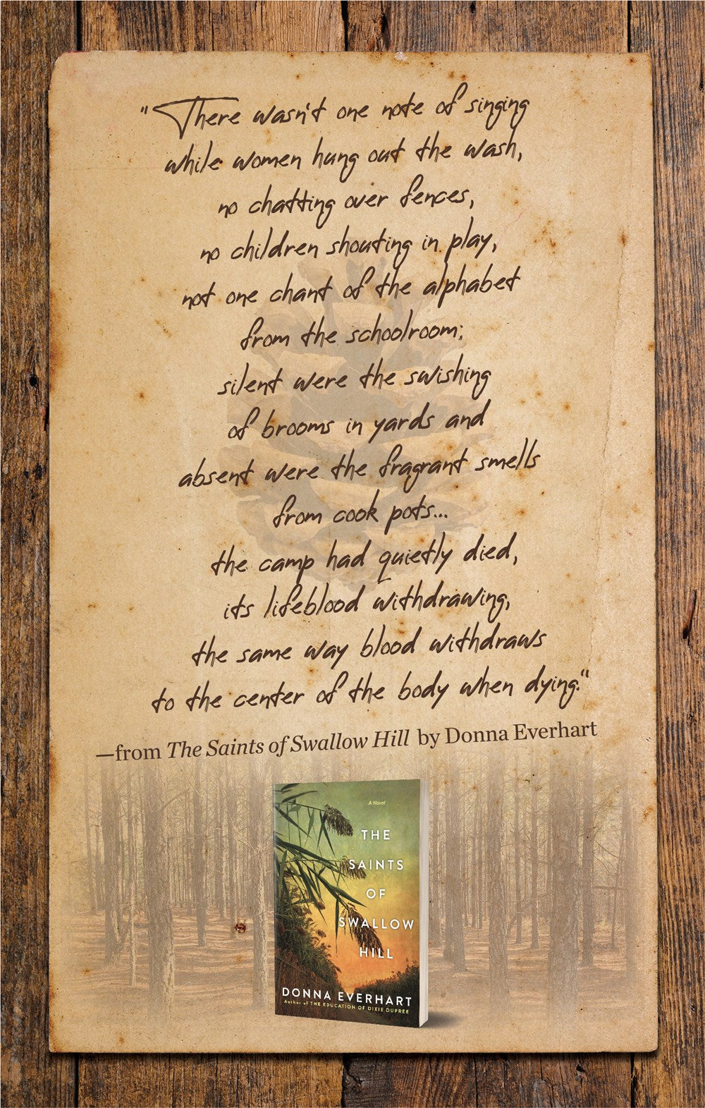 The Saints of Swallow Hill: A Fascinating Depression Era Historical Novel