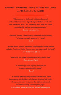 I'm Thinking of Ending Things: A Novel