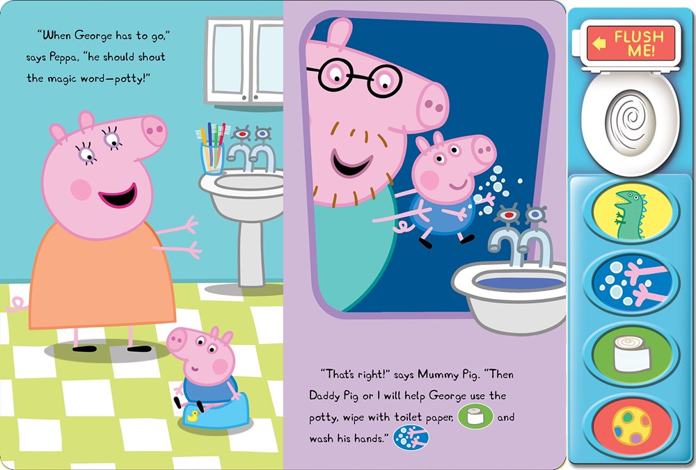 Peppa Pig: Let's Go Potty! Sound Book