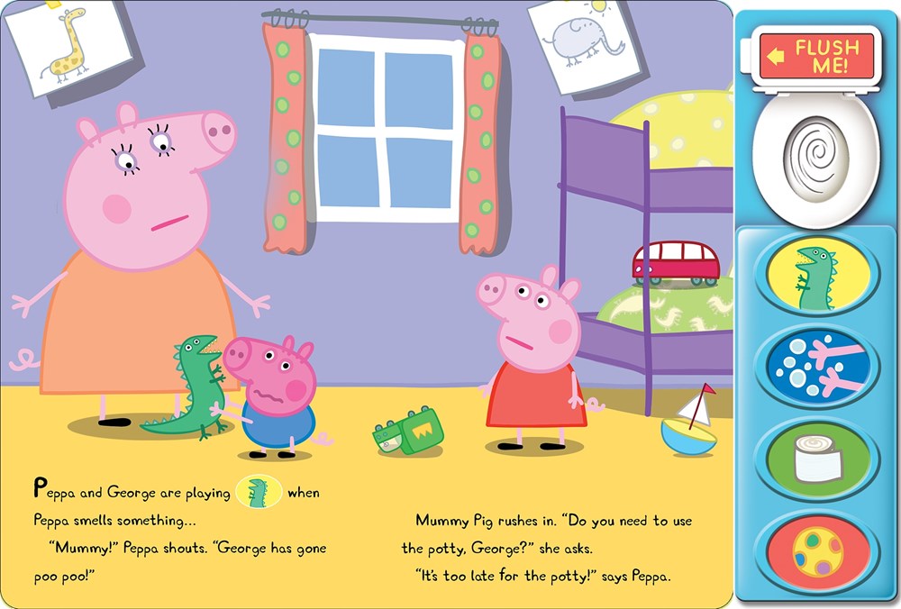 Peppa Pig: Let's Go Potty! Sound Book
