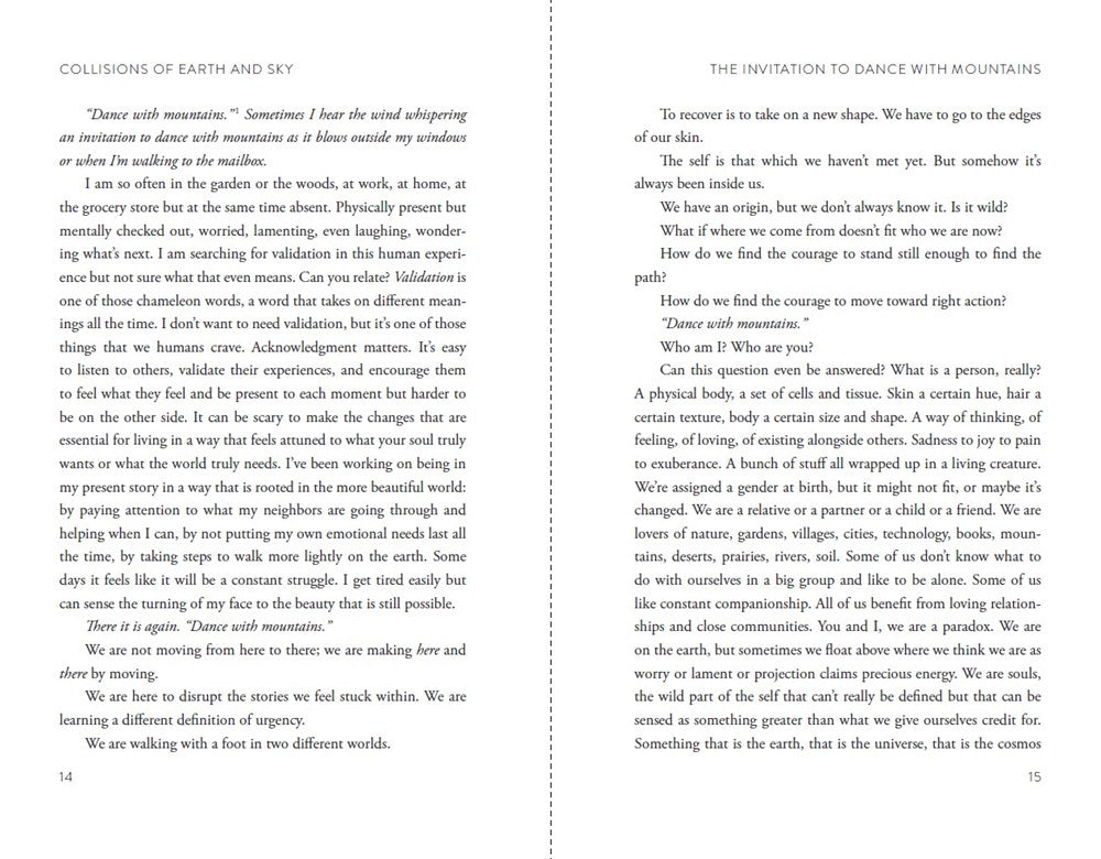 Collisions of Earth and Sky