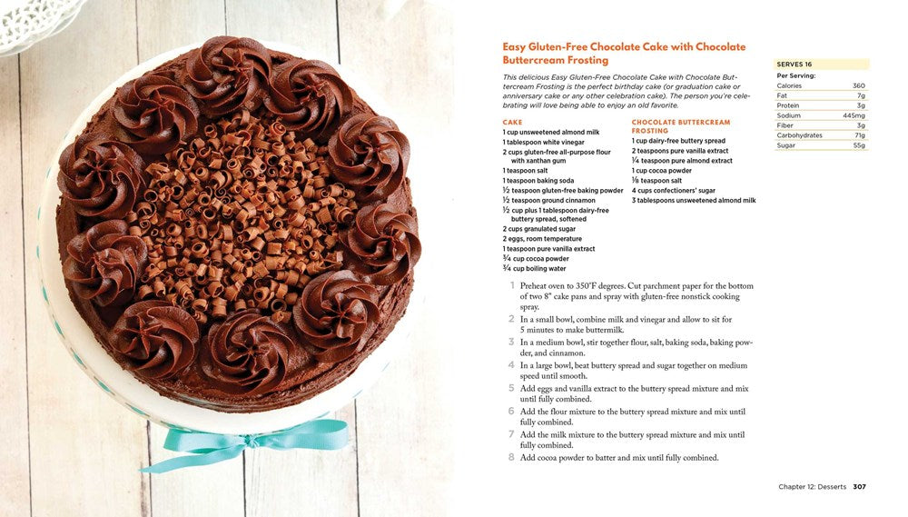 The Everything Gluten-Free & Dairy-Free Cookbook: 300 Simple and Satisfying Recipes without Gluten or Dairy