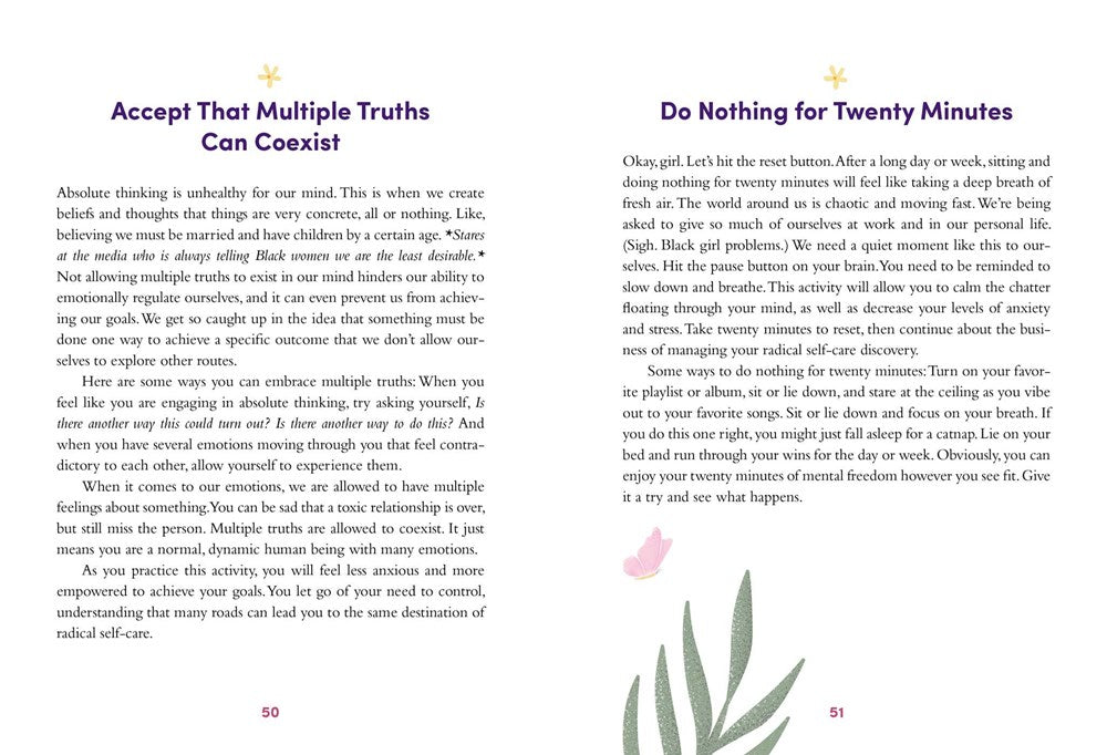 Self-Care for Black Women: 150 Ways to Radically Accept & Prioritize Your Mind, Body, & Soul