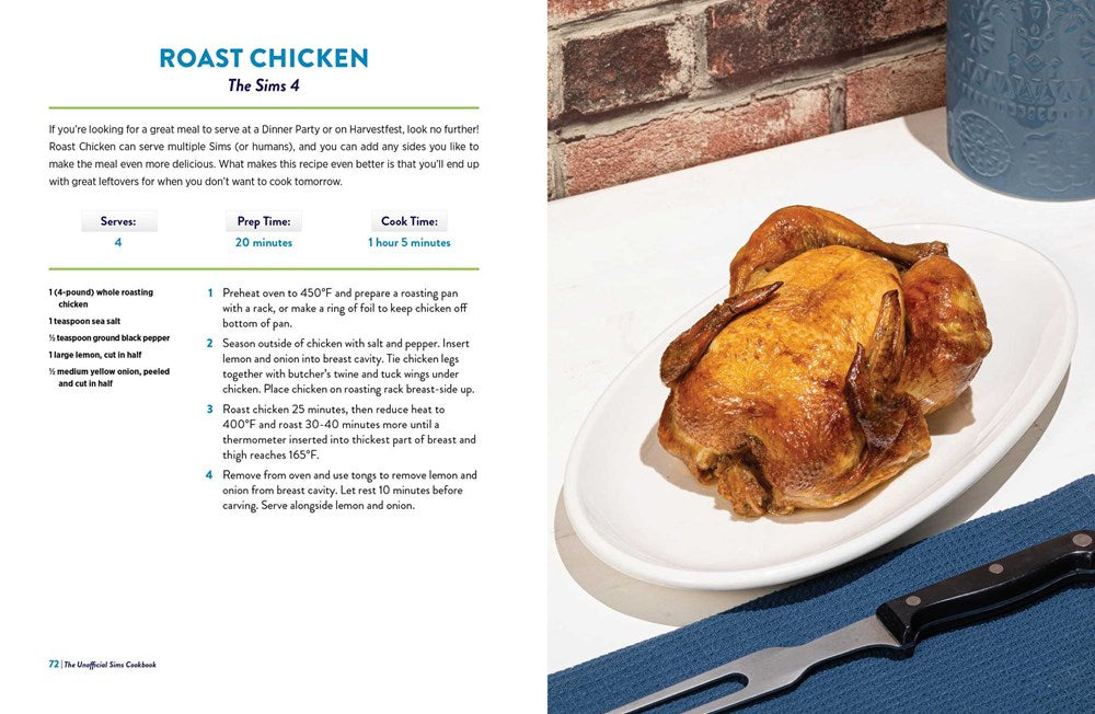 The Unofficial Sims Cookbook: From Baked Alaska to Silly Gummy Bear Pancakes, 85+ Recipes to Satisfy the Hunger Need