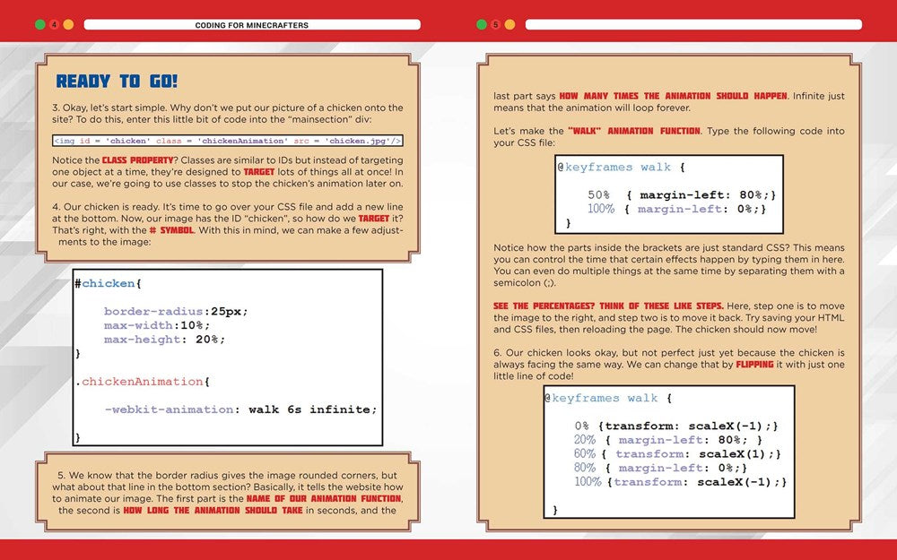 Coding for Minecrafters
