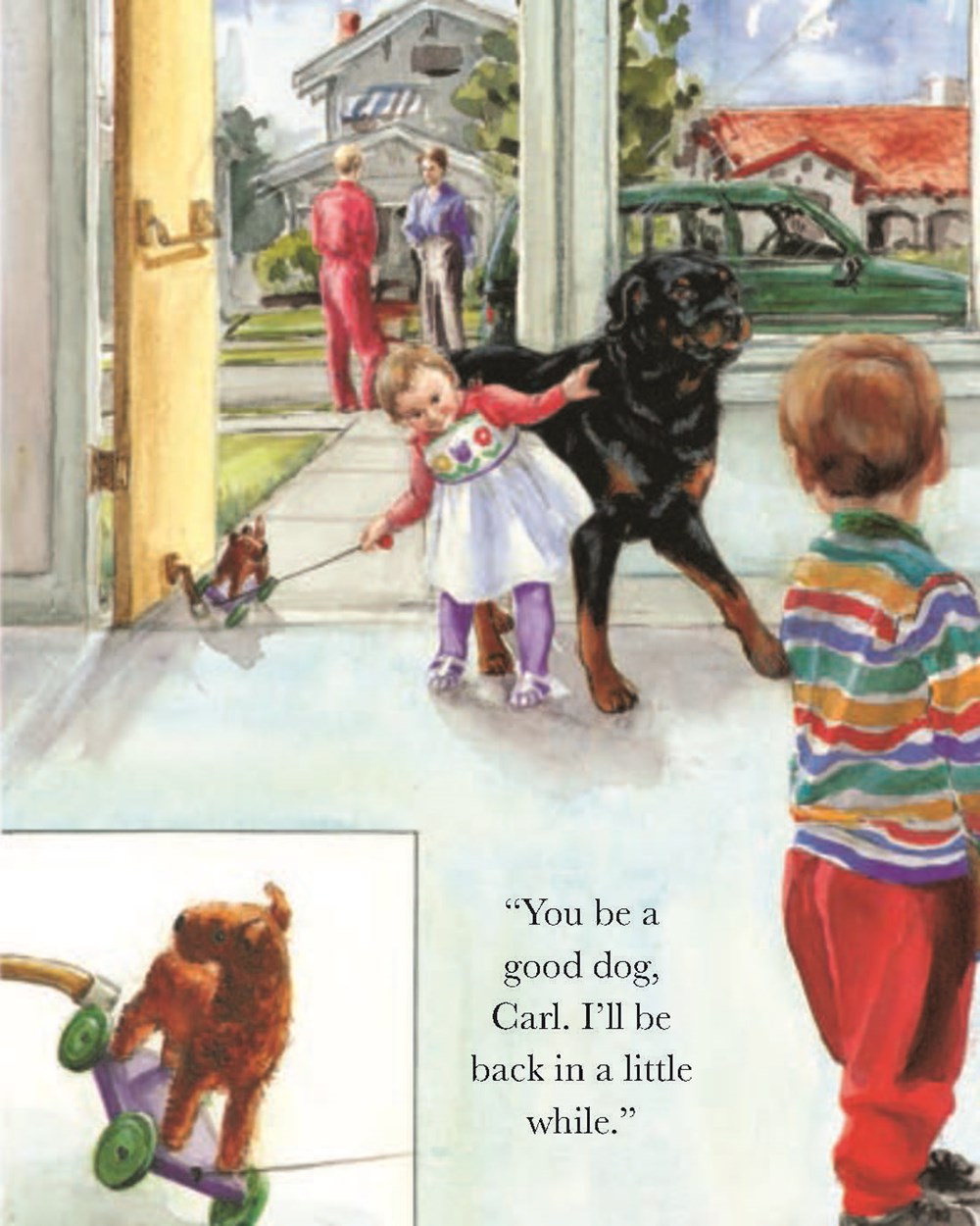 Good Dog Carl Goes to School Board Book
