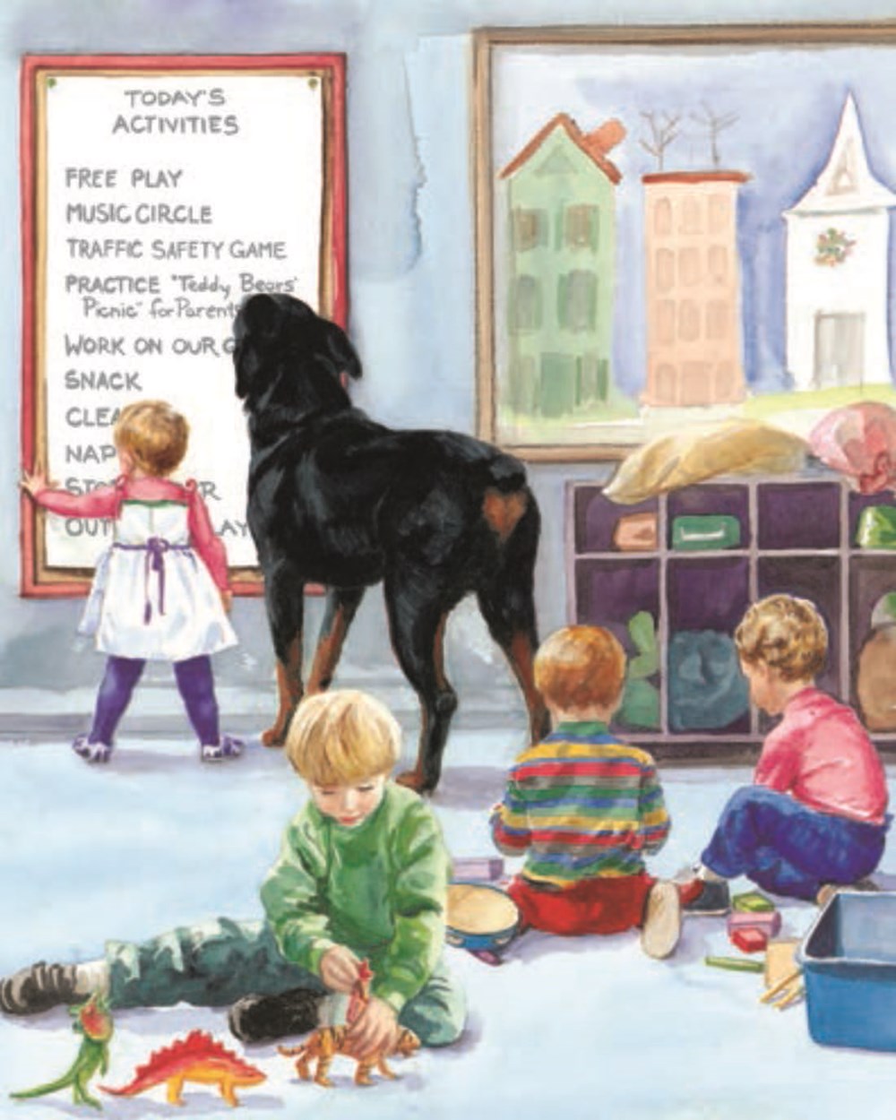 Good Dog Carl Goes to School Board Book