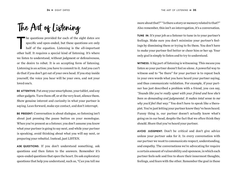 Eight Dates: Essential Conversations for a Lifetime of Love