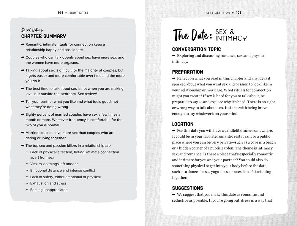 Eight Dates: Essential Conversations for a Lifetime of Love