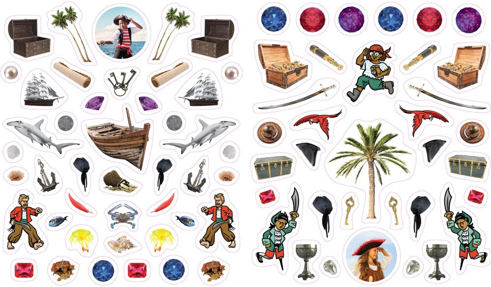 Eyelike Stickers: Pirates