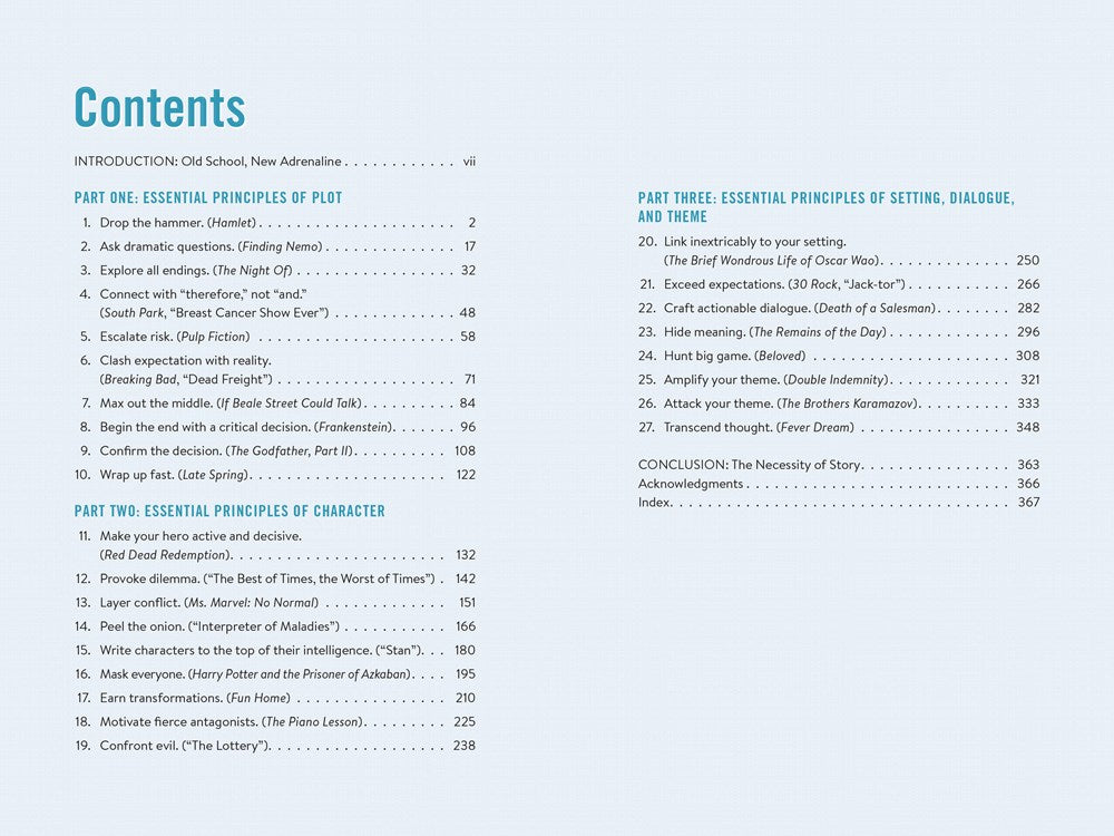 27 Essential Principles of Story