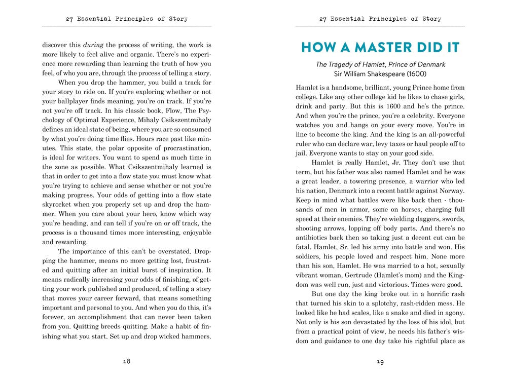 27 Essential Principles of Story