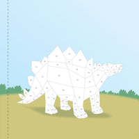 Paint by Sticker Kids: Dinosaurs : Create 10 Pictures One Sticker at a Time!