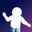 Paint by Sticker Kids: Outer Space : Create 10 Pictures One Sticker at a Time! Includes Glow-in-the-Dark Stickers