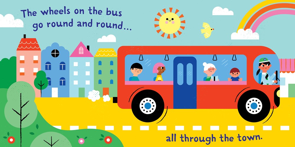 Indestructibles: The Wheels on the Bus : Chew Proof · Rip Proof · Nontoxic · 100% Washable (Book for Babies, Newborn Books, Safe to Chew)