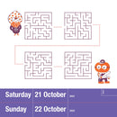 Maze-A-Day Page-A-Day Calendar 2023