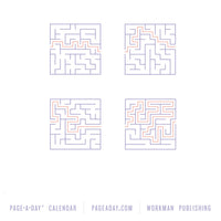 Maze-A-Day Page-A-Day Calendar 2023