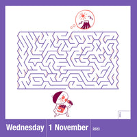 Maze-A-Day Page-A-Day Calendar 2023