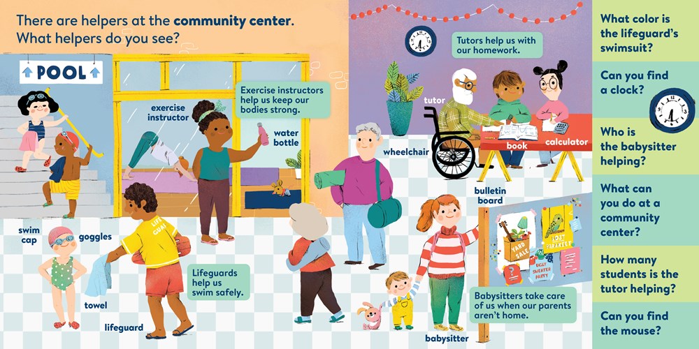 My First Brain Quest First Words: Community Helpers