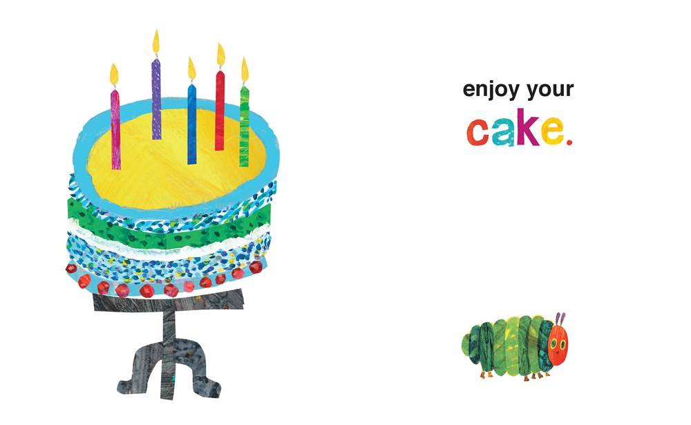 Happy Birthday from The Very Hungry Caterpillar