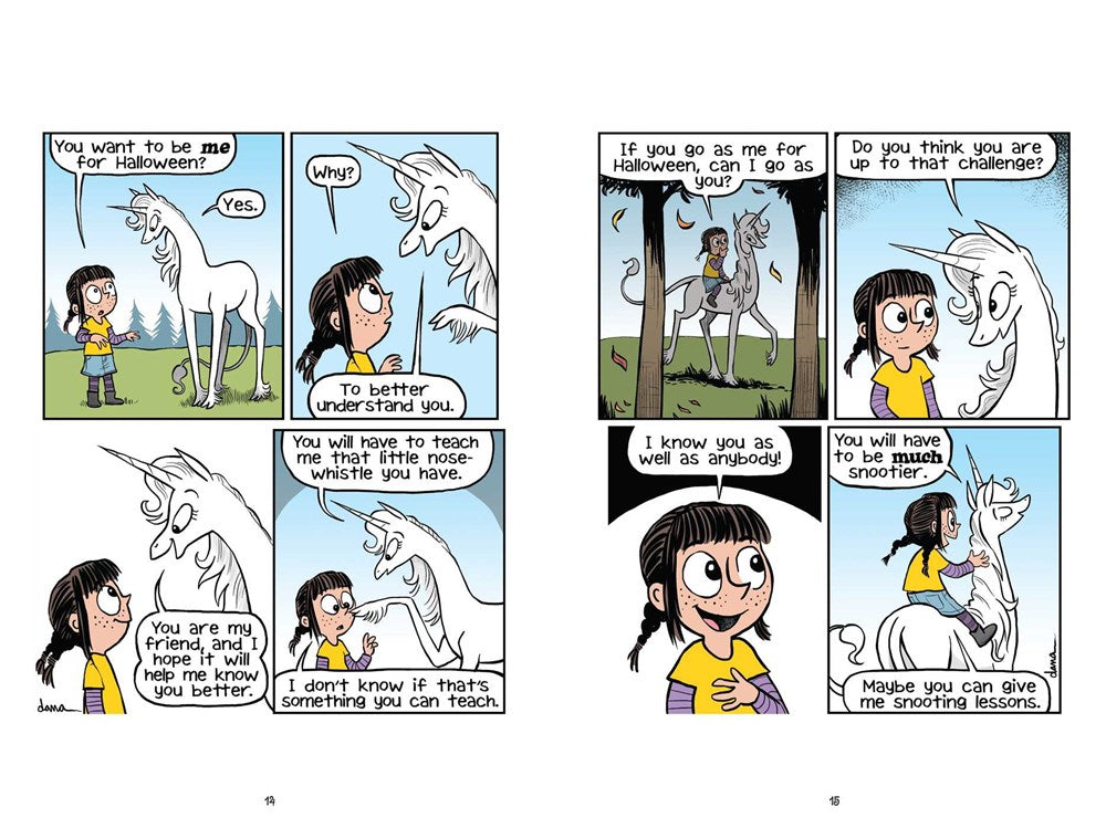 The Enchanting Escapades of Phoebe and Her Unicorn