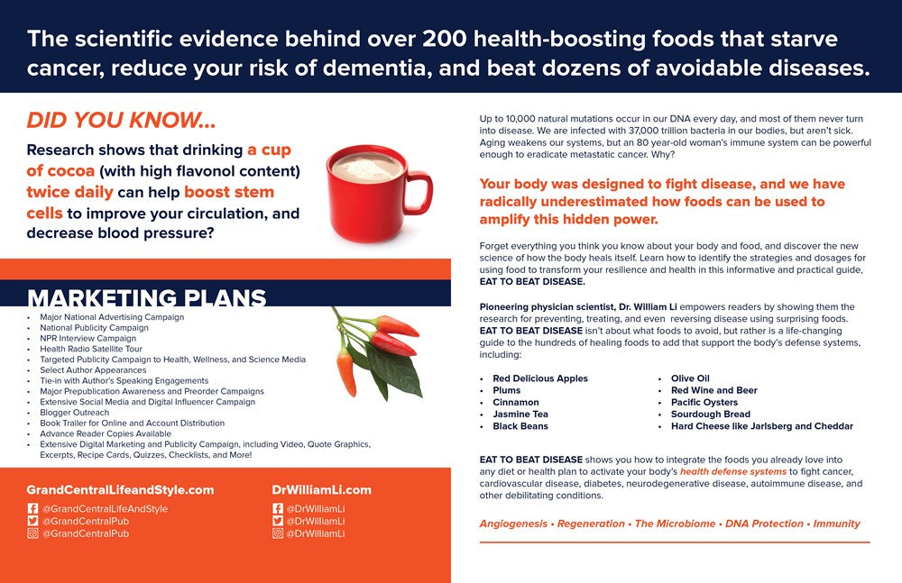 Eat to Beat Disease: The New Science of How Your Body Can Heal Itself