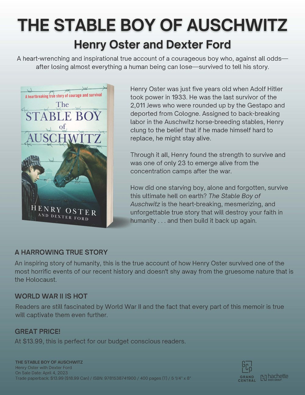 The Stable Boy of Auschwitz