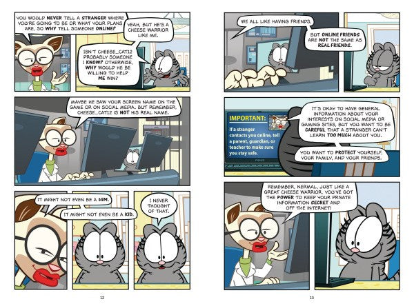 A Garfield (r) Guide to Online "Friends"