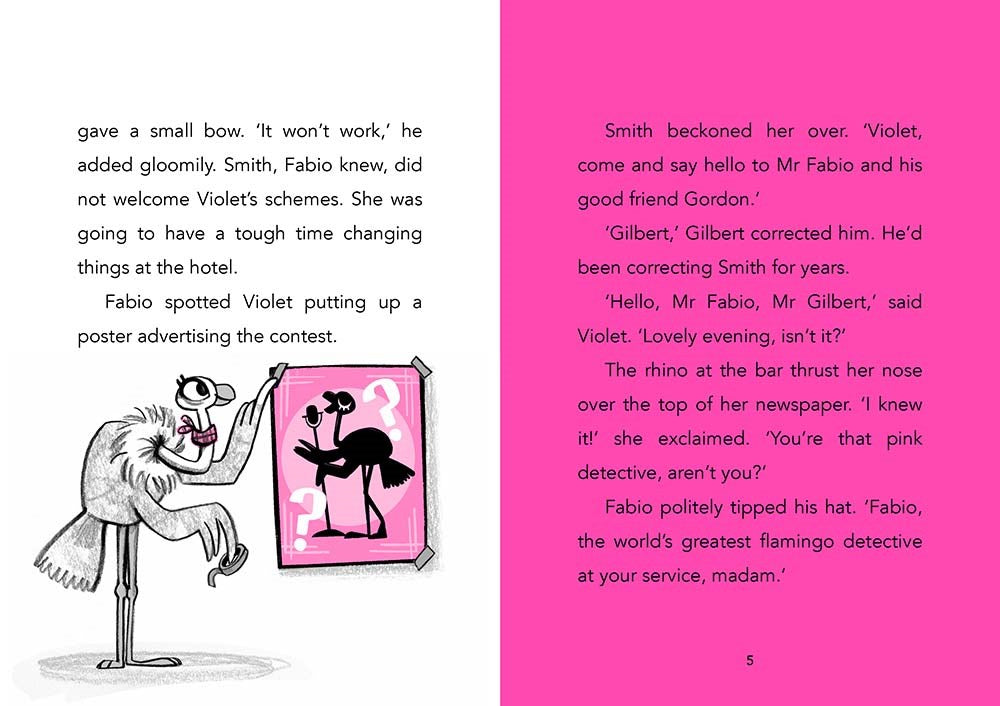 Fabio The World's Greatest Flamingo Detective: The Case of the Missing Hippo