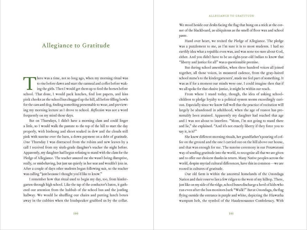 Braiding Sweetgrass: Indigenous Wisdom, Scientific Knowledge and the Teachings of Plants