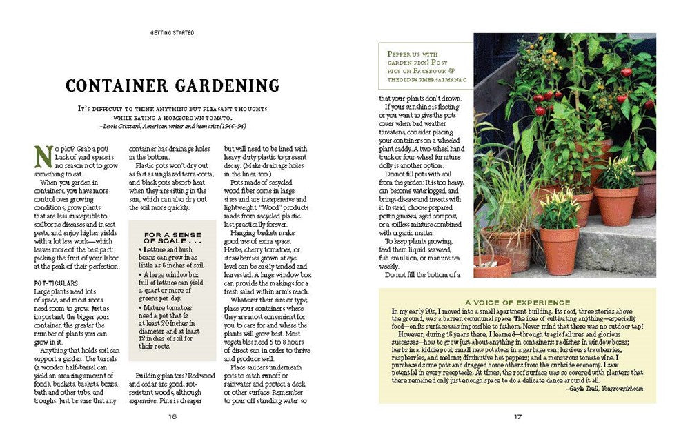 The Old Farmer's Almanac Vegetable Gardener’s Handbook