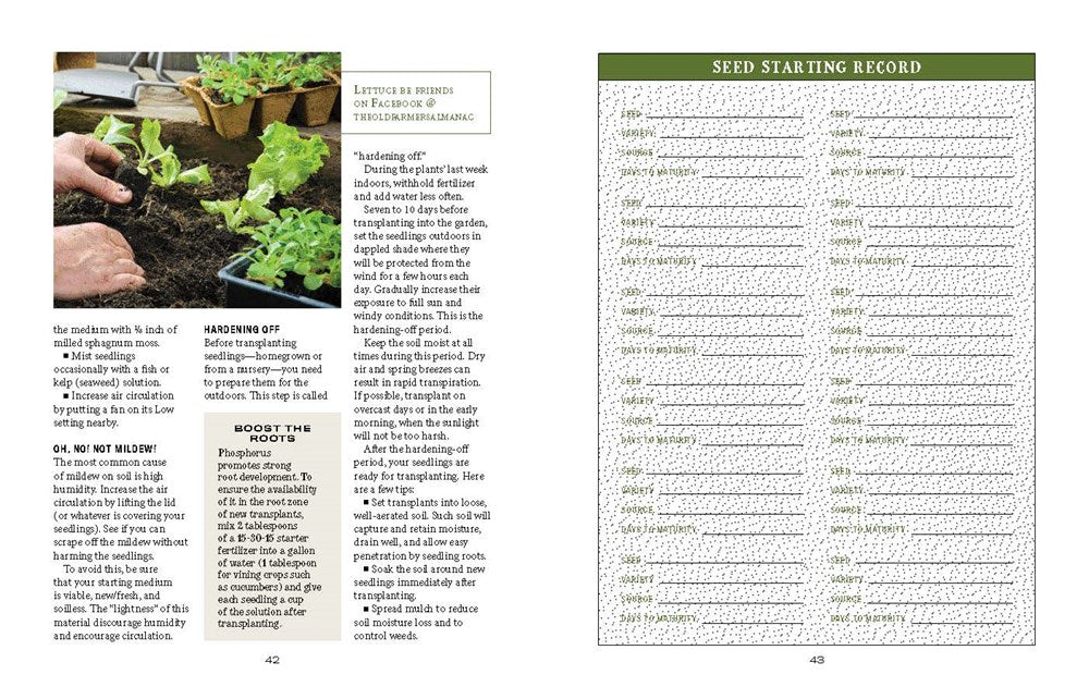 The Old Farmer's Almanac Vegetable Gardener's Handbook