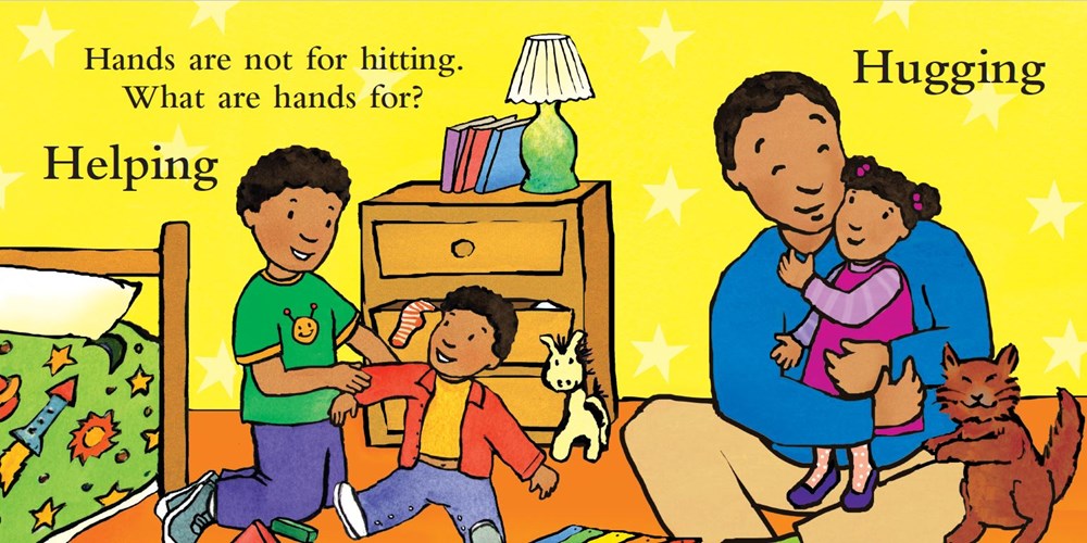 Hands Are Not for Hitting Board Book