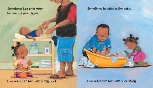 Lola Reads to Leo