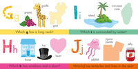 ABC Alphabet Sticker Book