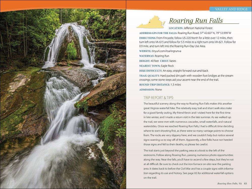 Waterfalls of Virginia & West Virginia