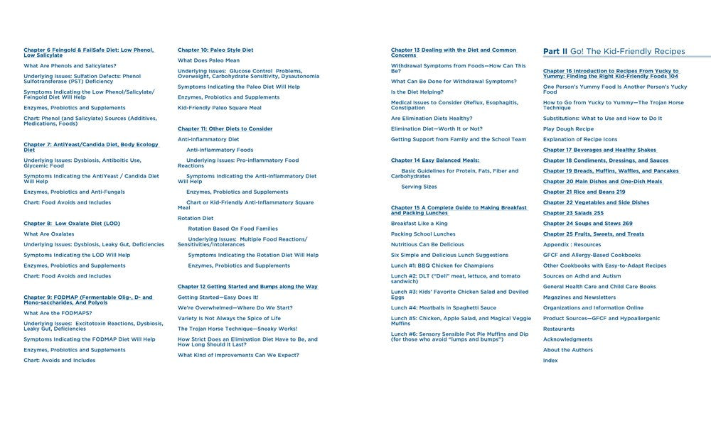 The Kid-Friendly ADHD & Autism Cookbook, 3rd edition