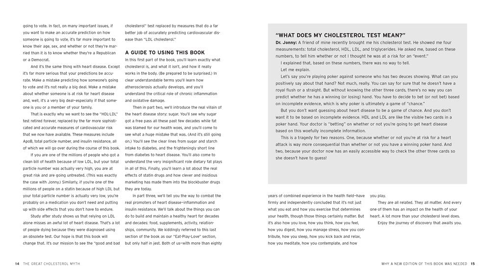 The Great Cholesterol Myth, Revised and Expanded: Why Lowering Your Cholesterol Won't Prevent Heart Disease--and the Statin-Free Plan that Will - National Bestseller