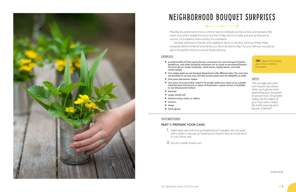 The Unplugged Family Activity Book