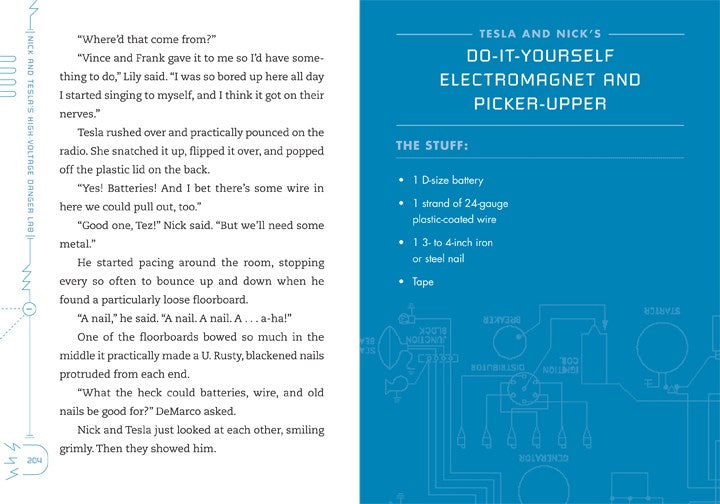 Nick and Tesla and the High-Voltage Danger Lab