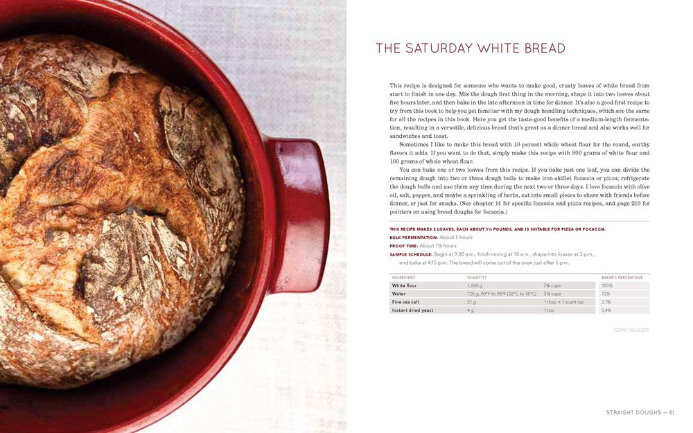 Flour Water Salt Yeast: The Fundamentals of Artisan Bread and Pizza [A Cookbook]