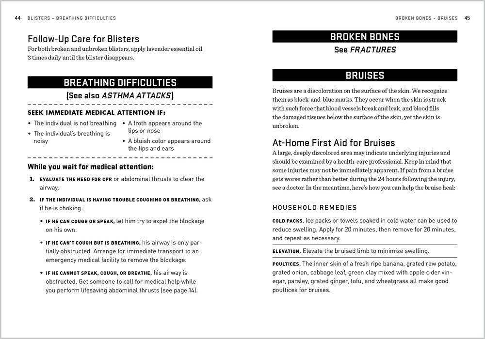 The Natural First Aid Handbook