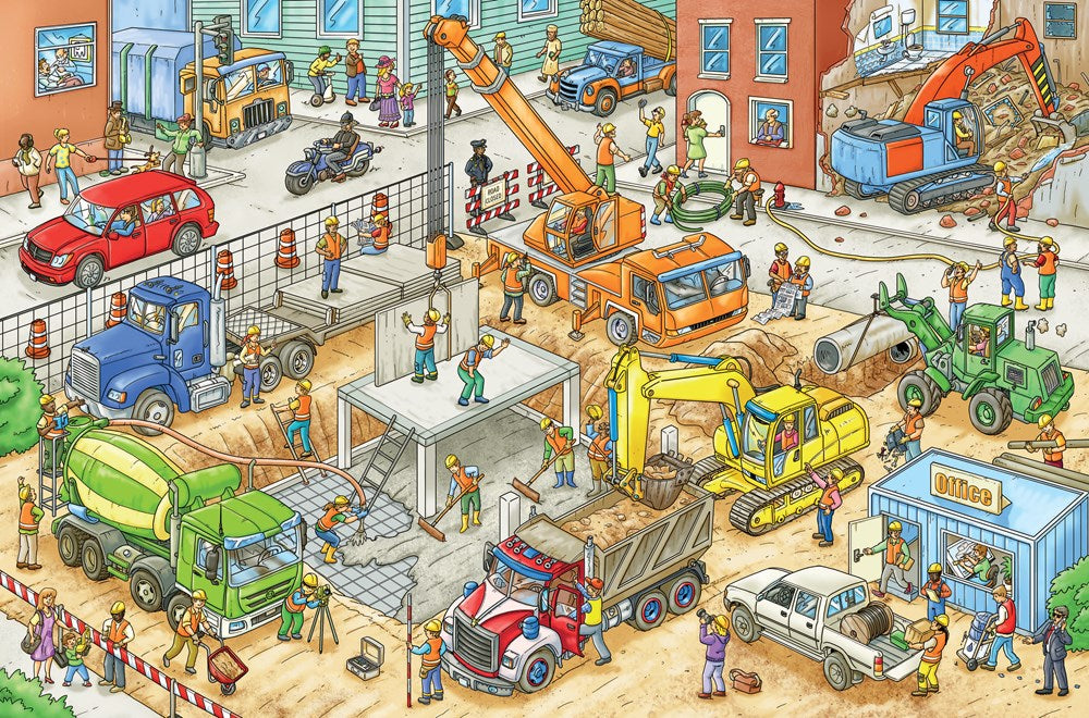 My Big Wimmelbook(r) - At the Construction Site